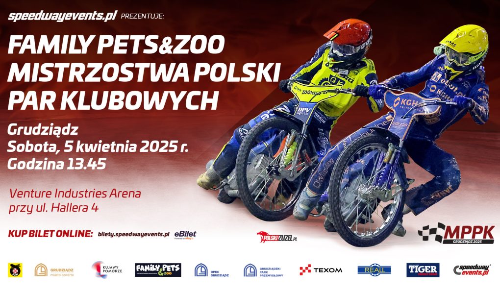 Bilety na finał Mistrzostw Polski Par Klubowych w Grudziądzu dostępne!