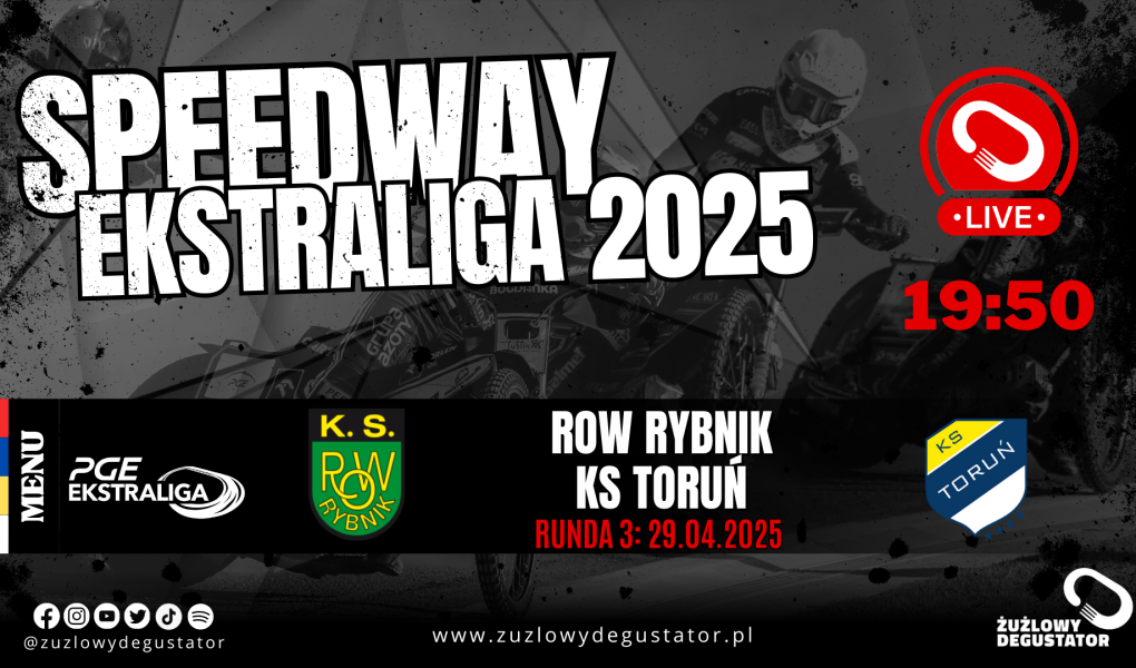 Tło pod lajwy ligowe i SGP 2025 NOWE