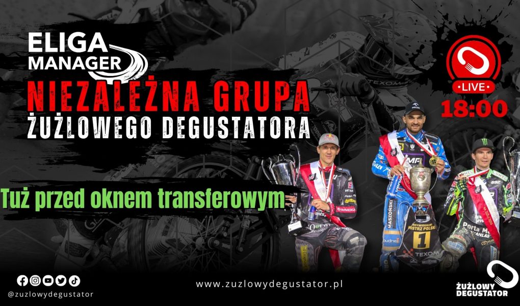 Gramy w E-Liga Manager! Tuż przed oknem transferowym! ŻD CUP lajw grafikiELIGA-4