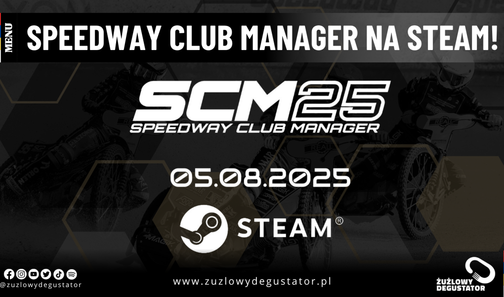 Premiera gry Speedway Club Manager na Steam! OKŁADKI NA STRONE-41