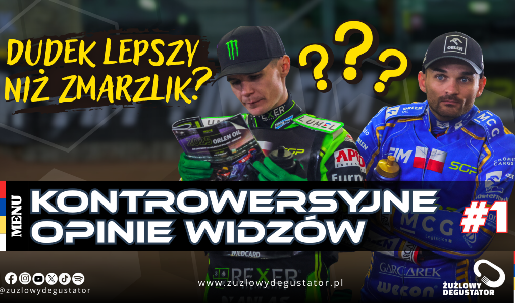 Patryk Dudek jest lepszy niż Bartosz Zmarzlik? - Kontrowersyjne opinie widzów kontrowersje