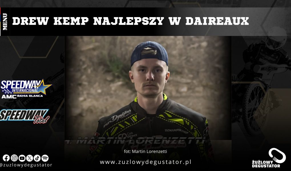 Drew Kemp najlepszy w Daireaux OKŁADKI NA STRONE-54