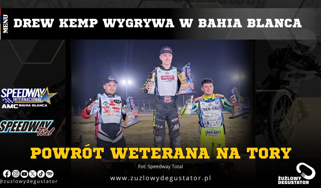 Drew Kemp ponownie wygrywa w Argentynie OKŁADKI NA STRONE-58