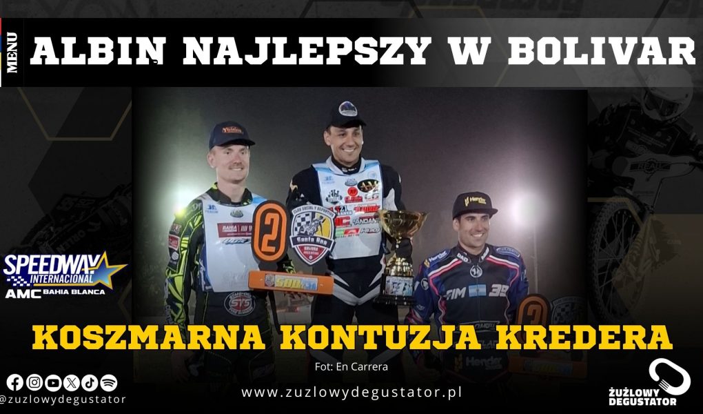 Albin wygrywa w trudnych warunkach. Poważna kontuzja Kredera OKŁADKI NA STRONE-63