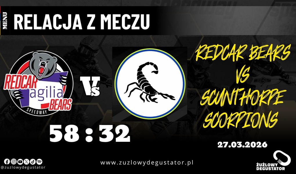 Redcar Bears zadrapały Scunthorpe Scorpions! Starty na zielone światło 655070313_1399248918710212_6445397498600638410_n