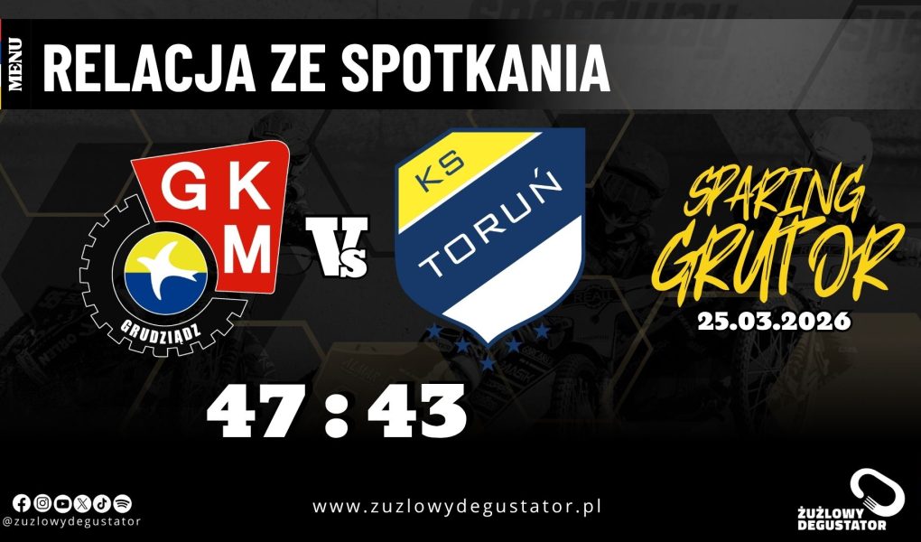 GKM Grudziądz rewanżuje się lokalnym rywalom za ostatnią porażkę OKŁADKI Redakcja-45