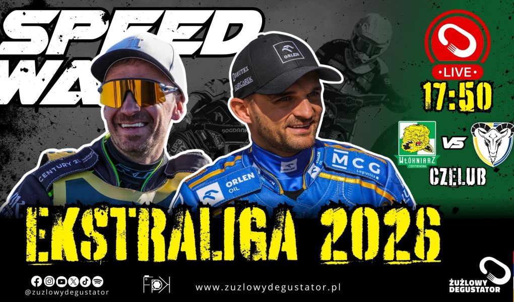 Tło pod lajwy ligowe i SGP 2026 NOWE