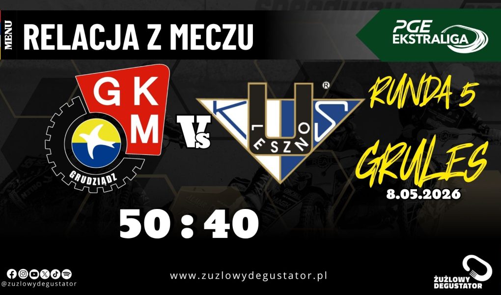 GKM Grudziądz górą w meczu z połamaną Unią Leszno 694296008_2227372804674570_8892122580858383421_n