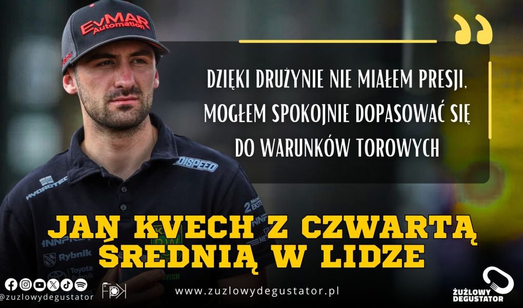 Jan Kvech: Dzięki drużynie nie miałem presji, mogłem spokojnie dopasować się do warunków torowych OKŁADKI Redakcja (2)