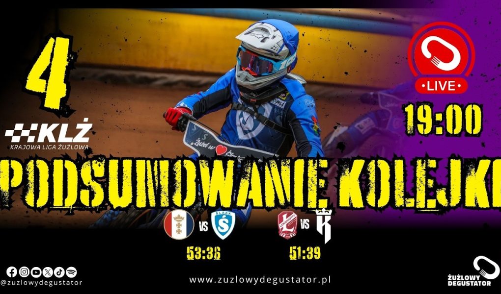 Pewne wygrane gospodarzy - podsumowanie 4 kolejki Krajowej Ligi Żużlowej maxresdefault (5)