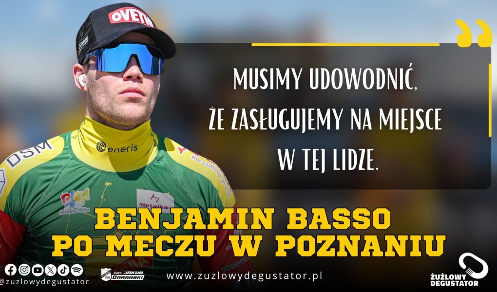 Benjamin Basso: Musimy udowodnić, że zasługujemy na miejsce w tej lidze 590375993_981980158085036_7276880029159627651_n