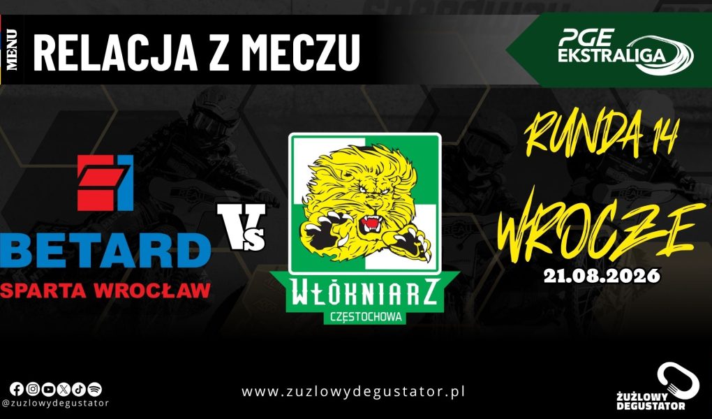 Wrocławianie górą w deszczowym spotkaniu. Miśkowiak z kompletem punktów 10