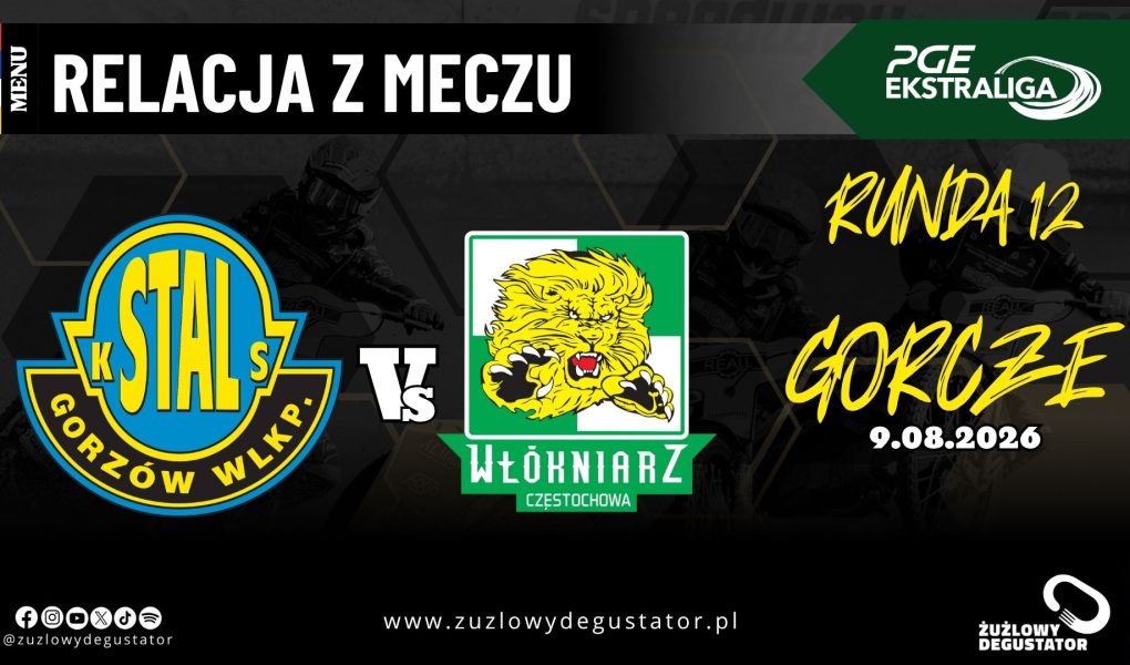 Stal Gorzów lepsza od Włókniarza. Pewne zwycięstwo gospodarzy 12