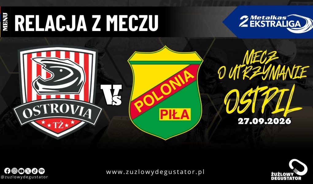 Ostrovia wysoko pokonała Polonię. Odmieniony Holder 10