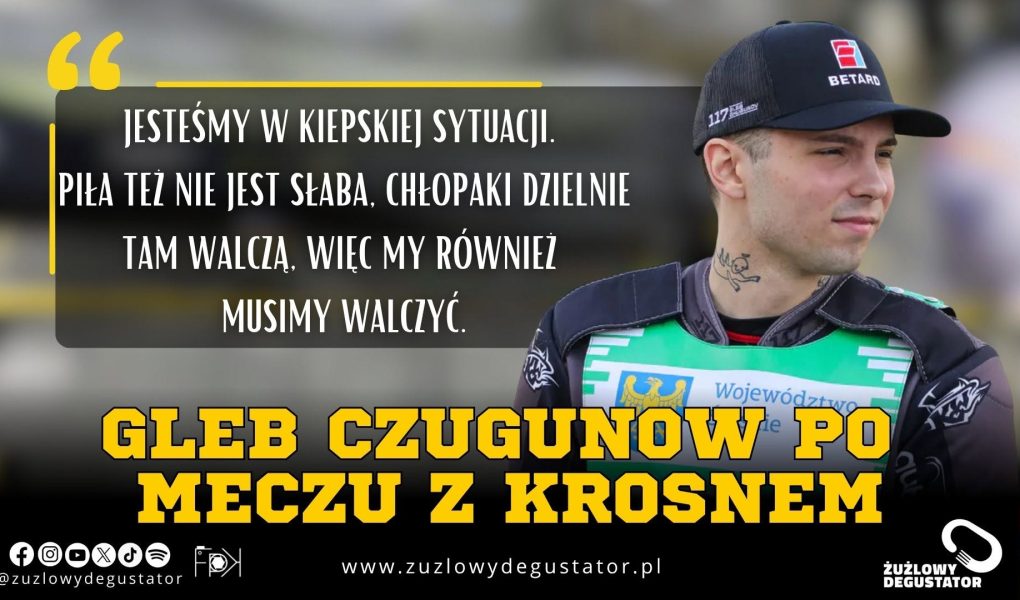 Gleb Czugunow: Jesteśmy w kiepskiej sytuacji. Musimy walczyć, nic innego nam nie pozostaje 818122534_2005144670143936_848370750292109787_n